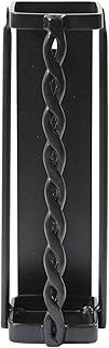 Minuteman International Twisted Rope Fireplace Match Holder, Graphite (MH-30)