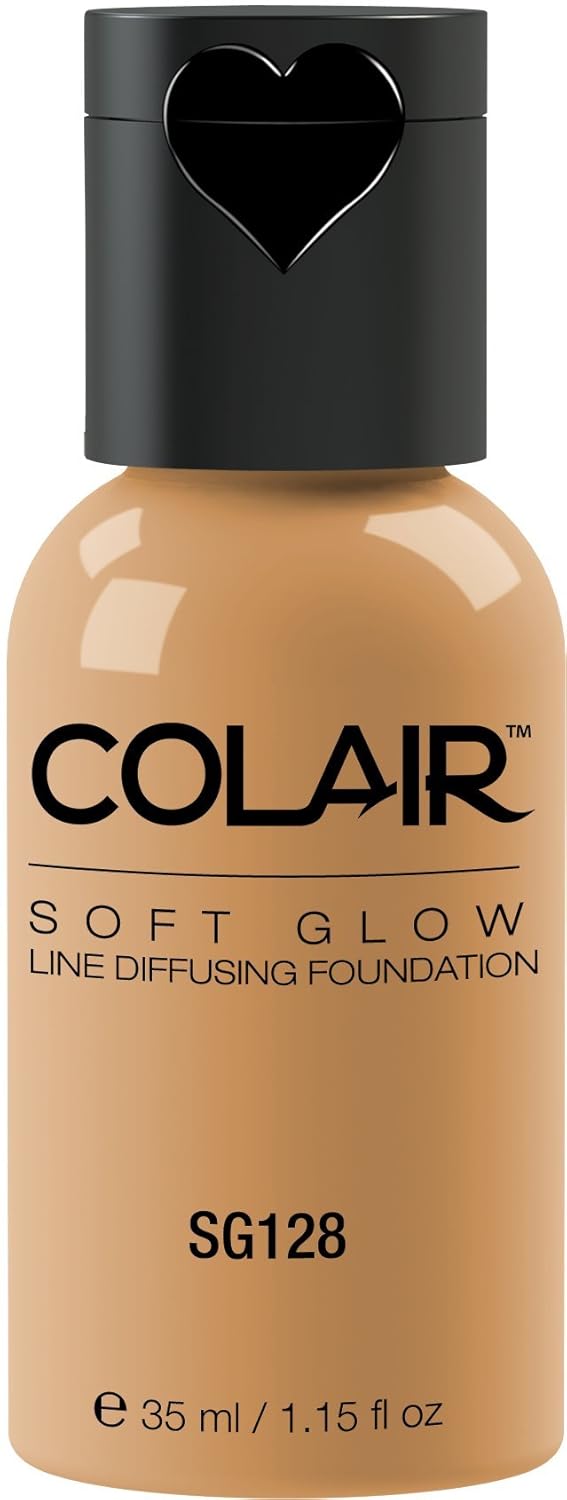Dinair Airbrush Makeup Foundation | Nutmeg Sg156 | Soft Glow Dinair - 1.15 Oz