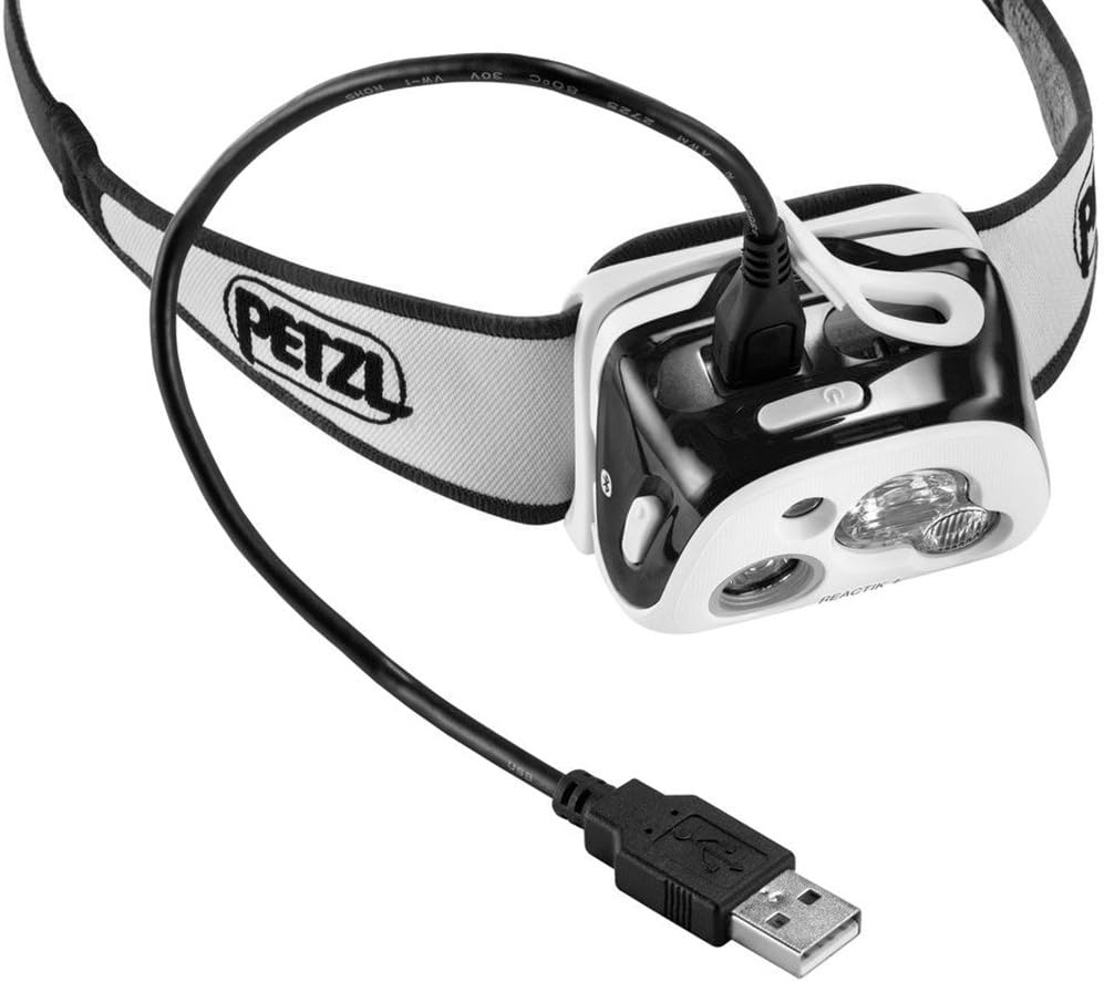 PETZL Reactik+ Headlamp Black E95 Hne One Size