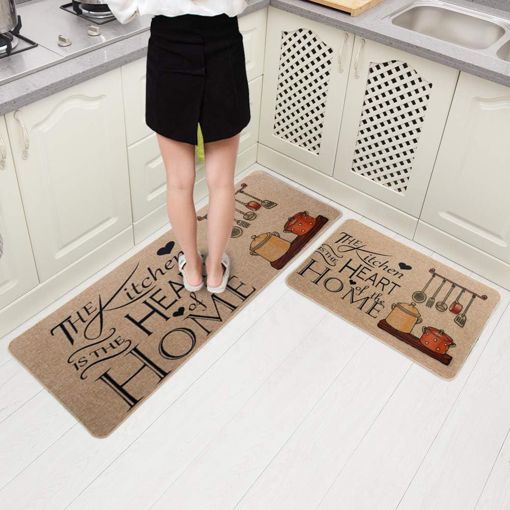 Glaceon Kitchen Mats - 2 Piece Set -10 Glaceon Kitchen Mats - 2 Piece Set -10