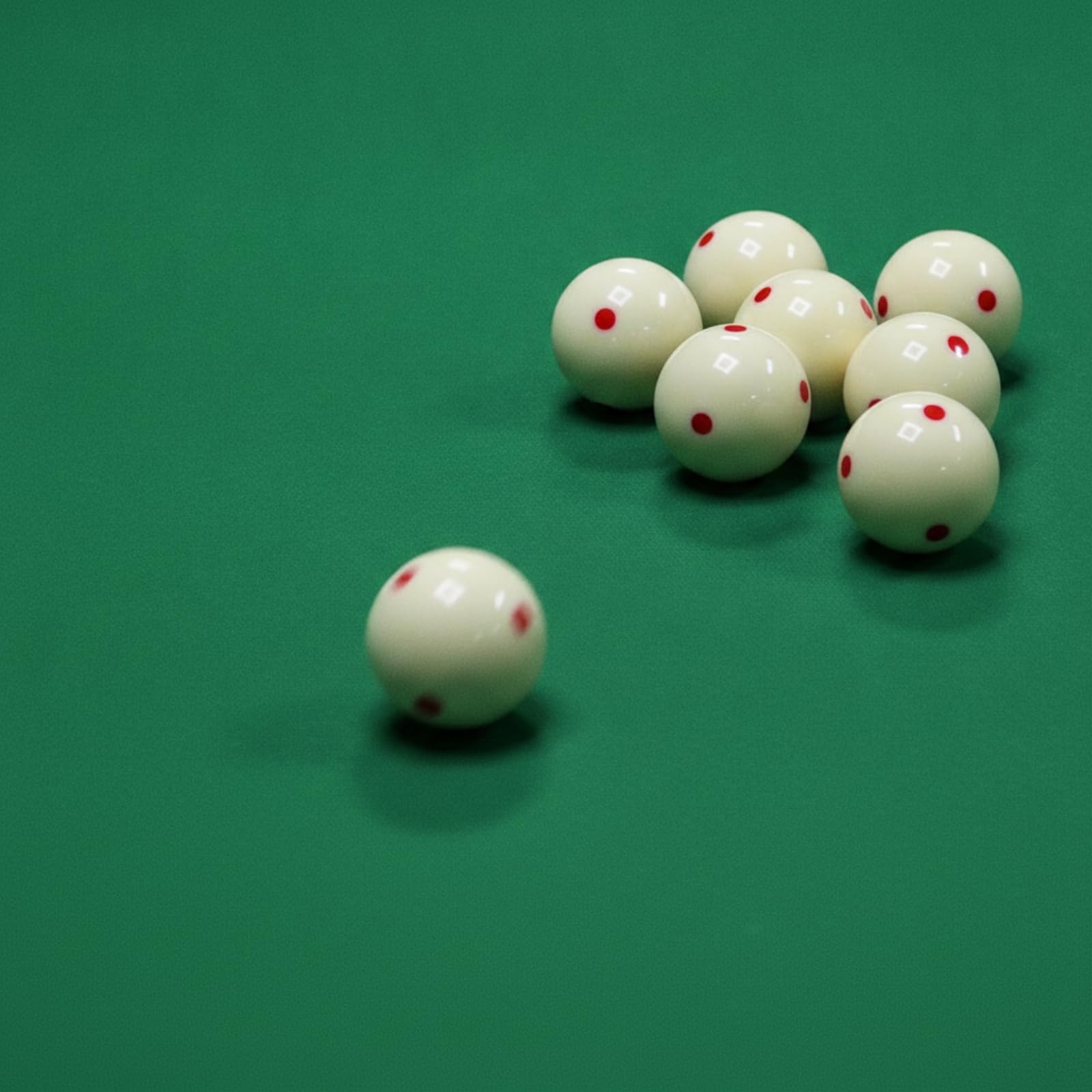 16 Pezzi Palline da Biliardo Standard Resistente, Biglie da Biliardo, Liscio, per Club