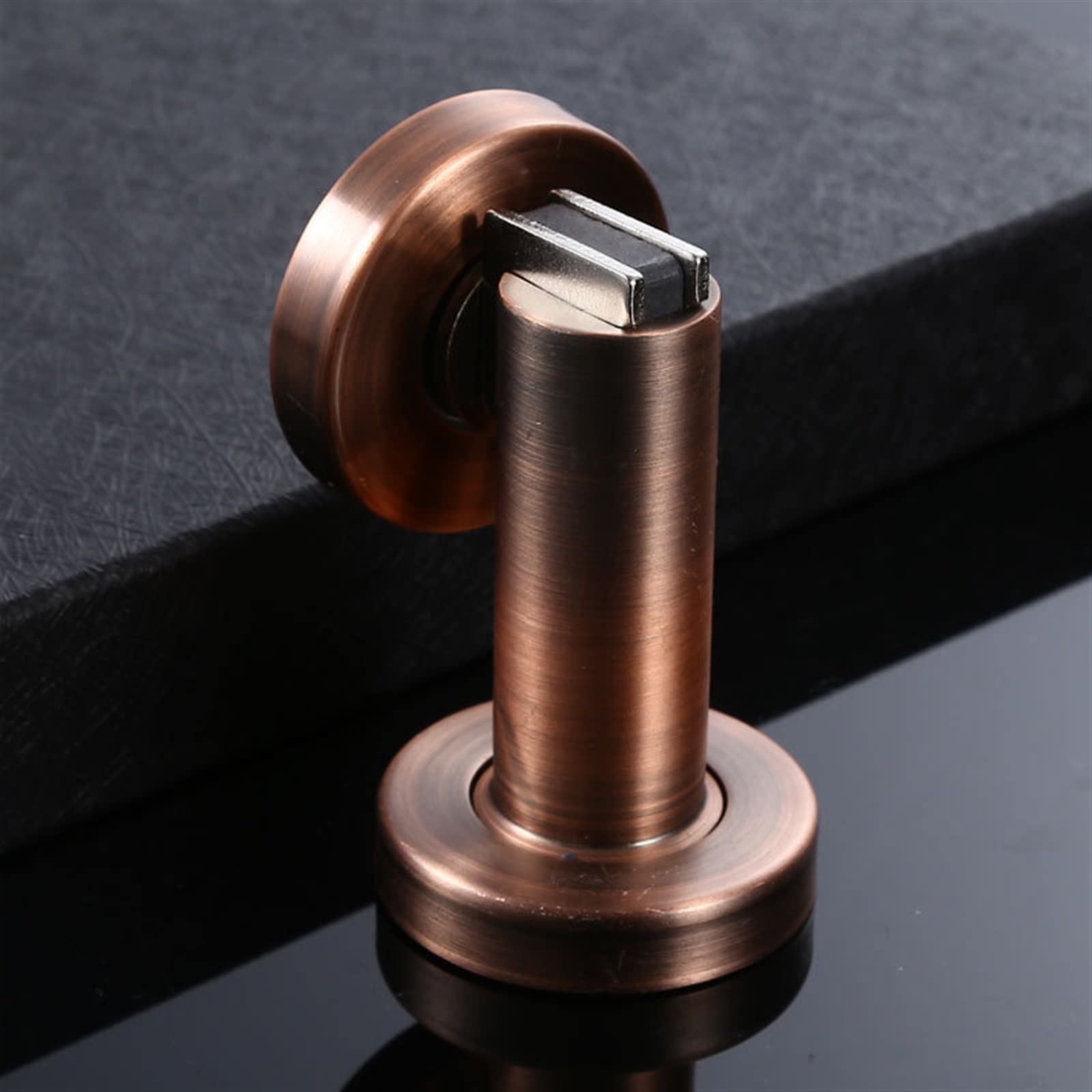Butée de porte en acier inoxydable AHLOKI de qualité ingénierie et design haut de gamme bronze