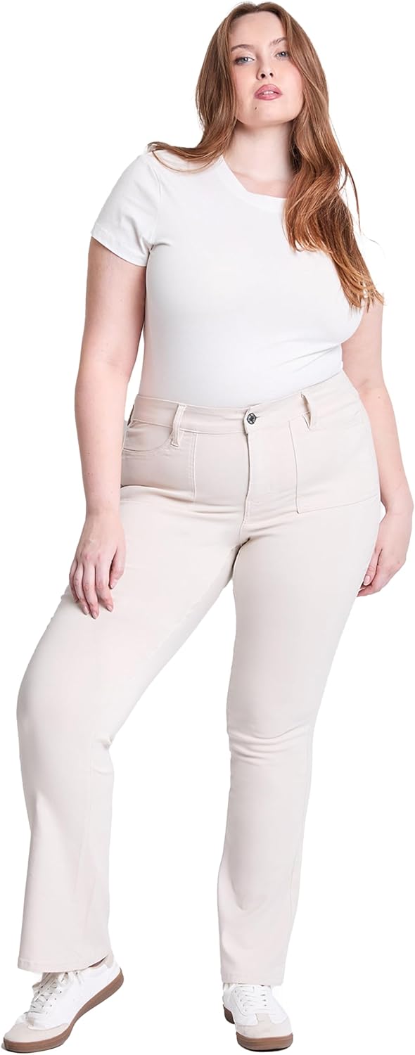 YMI Jeans Women's Hyperstretch Mid Rise Bootcut Pants - Image 7