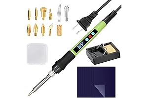 Wood Burning Tool Kit for Crafting, Engraving, and Pyrography