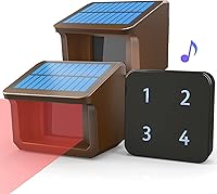 Vista 8 de Sistema de alarma para entrada de vehículos HTZSAFE - Sistema de alarma solar HTZSAFE de 1/2 milla - Rango de sensor de hasta 70 pies de ancho