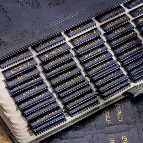 Onglets de Bible en cuir pour retrouver facilement vos chapitres RETTACY