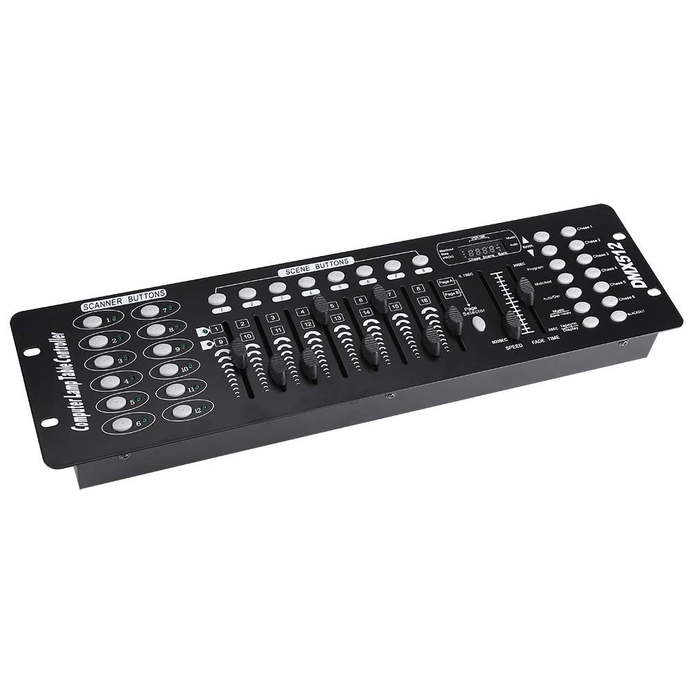 Generic Club Light Controller, Manual Control of Channels Light Controller, 12 Scanners of 16 Channels Each for School Home Concerts Parties'-image-6