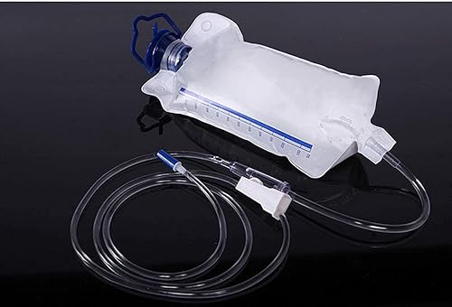 Miniatura 6 de SOYESY - Kit de bolsa de enema de 40.6 fl oz, kit de enema casero reutilizable para limpieza de colon, kit de bolsa de limpieza de colon, adecuado