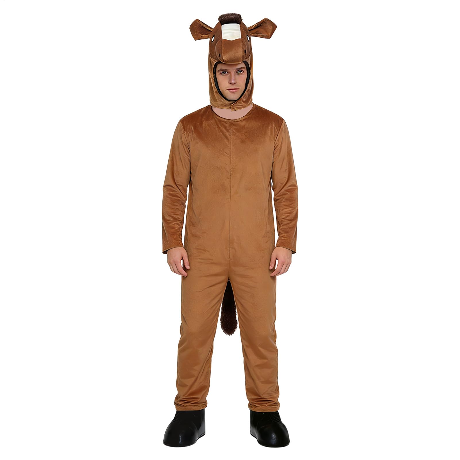 Stroje cosplay Miękkie ubranie do spania w kształcie konia do prania | Strój konia dla dorosłego na Bal Karnawałowy Halloween Maskaradę Imprezę Taneczną Cosplay dla