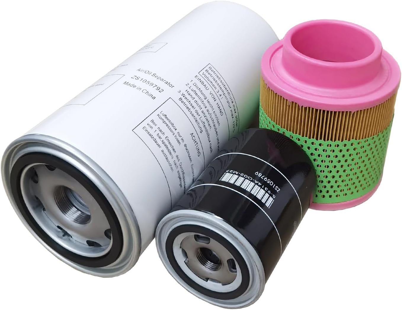 ZS1059791 Air/Oil Separator Compatible with ESM7 FM07-8A Series Air Compressor Replacement Filter Part LB962/21