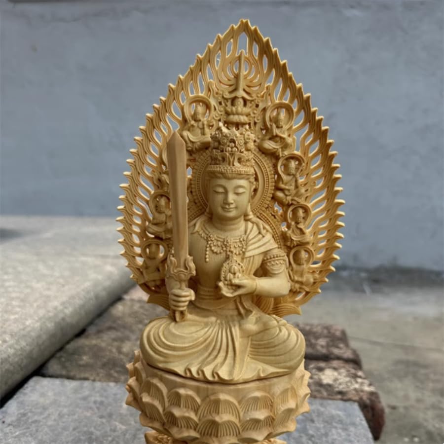 ベトナム産 棋楠 奇楠 香木 仏陀 ブッダ 彫刻 木彫 像 沈香 本物 29g