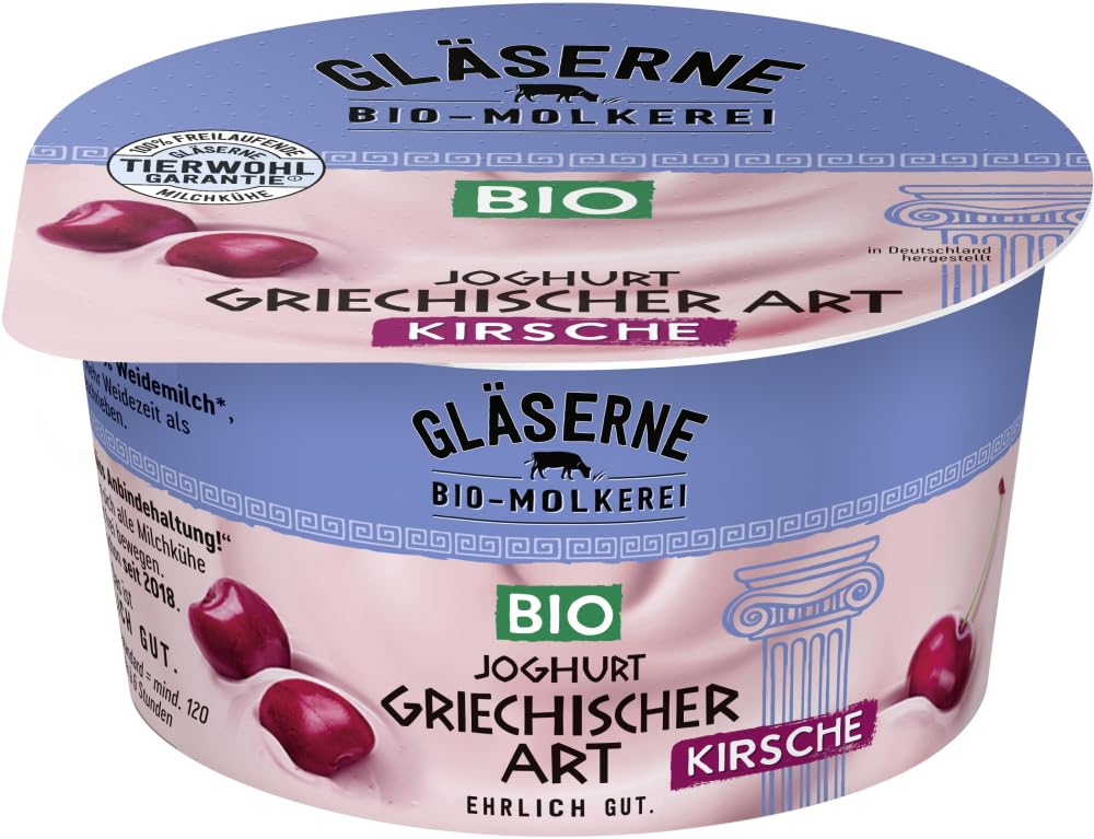 GM Bio Joghurt griechischer Art Kirsche 6 x 150 g