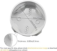 Vista 3 de LeMotech - Caja de derivación universal de plástico ABS resistente al polvo, resistente al agua, IP65, color blanco