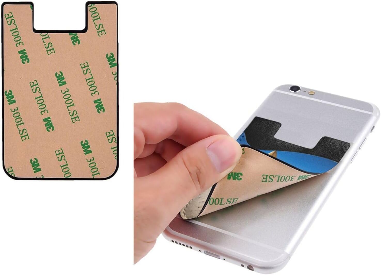 Beach Surfboard Phone Card Holder Leather Slim Phone Wallet image 4