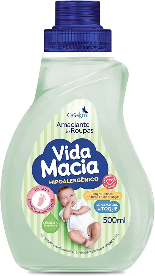 Vida Macia Amaciante Glicerina & Erva Doce 500Ml