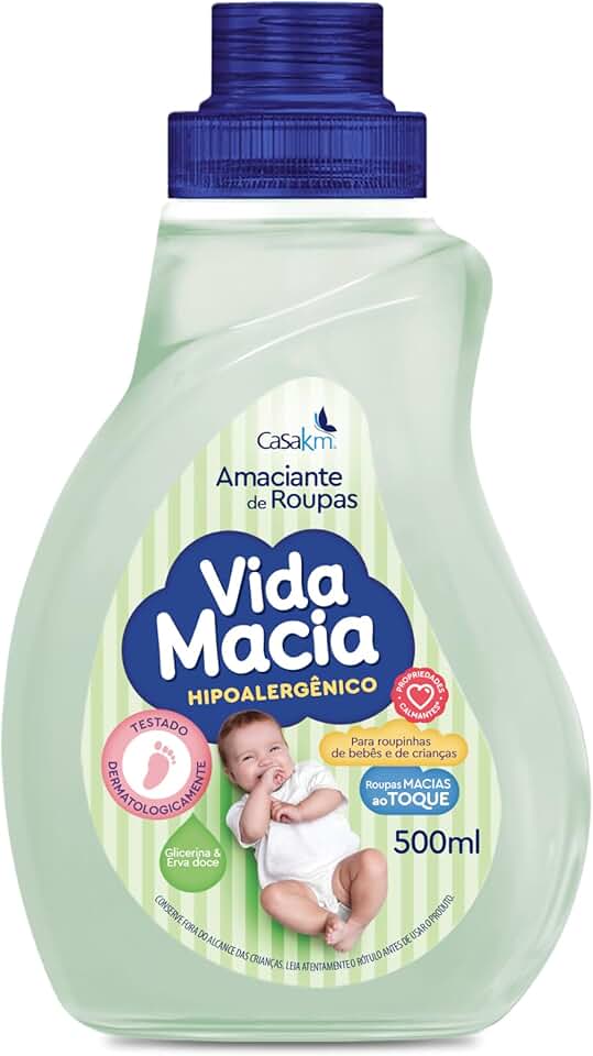 Vida Macia Amaciante Glicerina & Erva Doce 500Ml