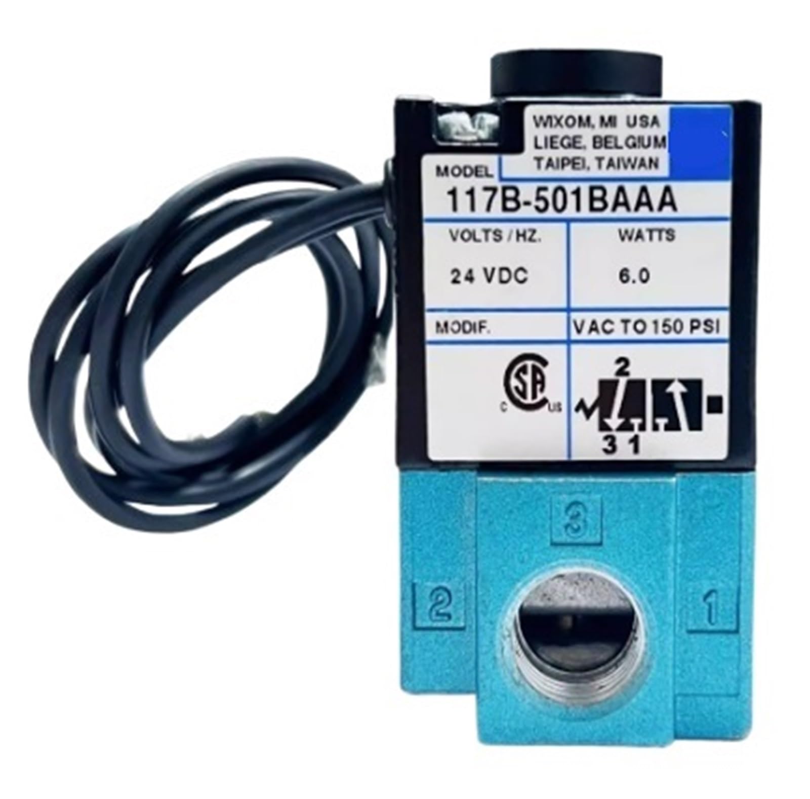 ELZNSQQK Solenoid valve 117B-291JA 117B-291JJ 117B-501BAAA(117B-501BAAA)