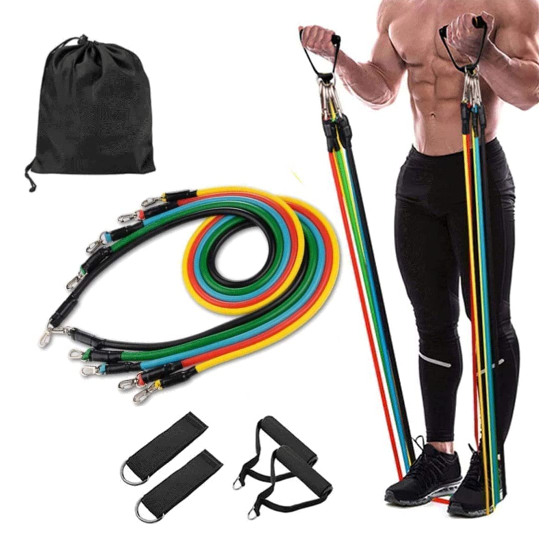 Resistance Stretching Band for Workout (Chest, Arms, Shoulder) | Resistance Tube Elastic Band for Exercise & Training, Pack of 1 (B0C3H34MG4) Amazon Price History, Amazon Price Tracker