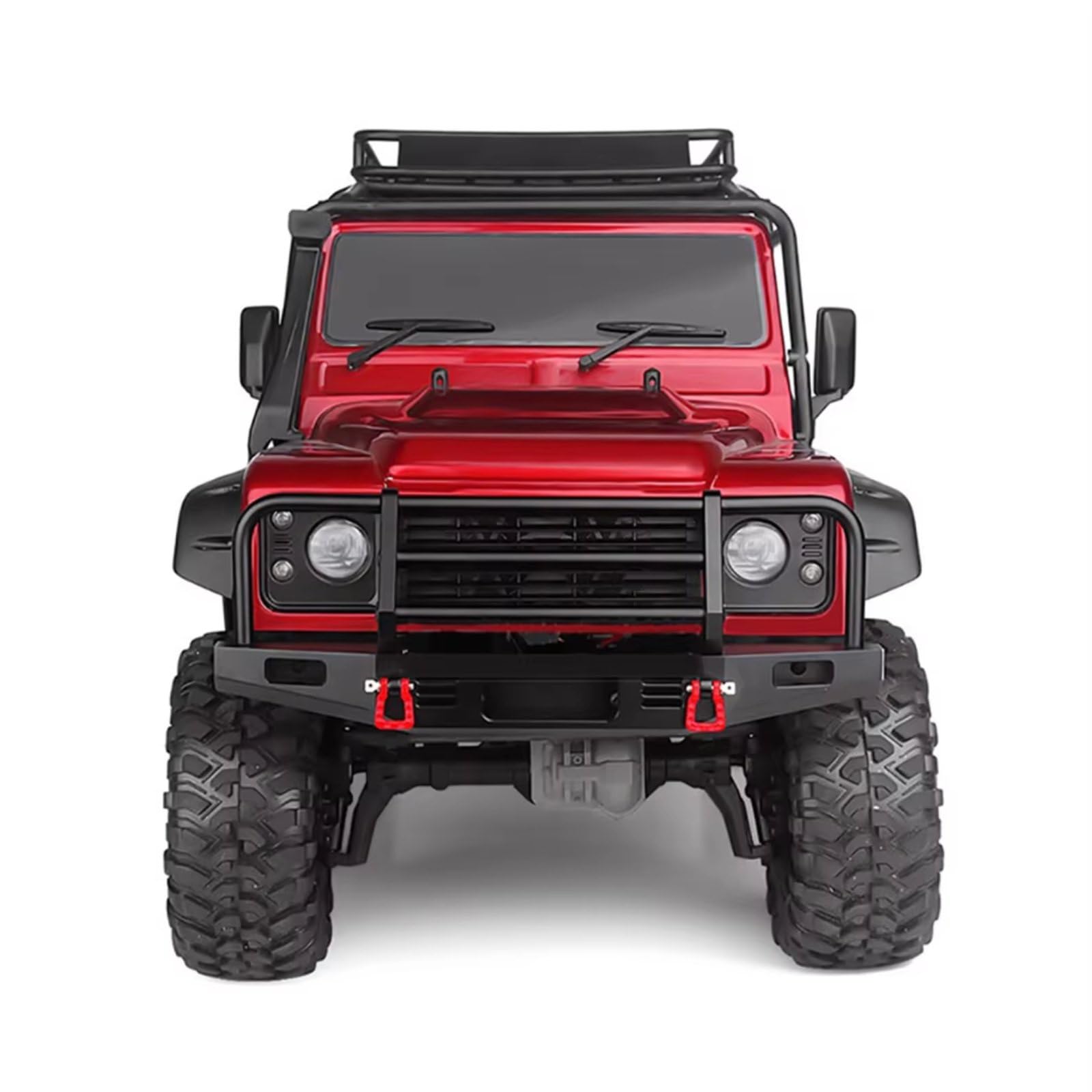 Per Traxxas Per TRX4 Per Defender Per Axial Per SCX10 II 90046 1/10 In Metallo Regolabile Paraurti Anteriore RC Crawler Automobili Aggiornamenti Accessori