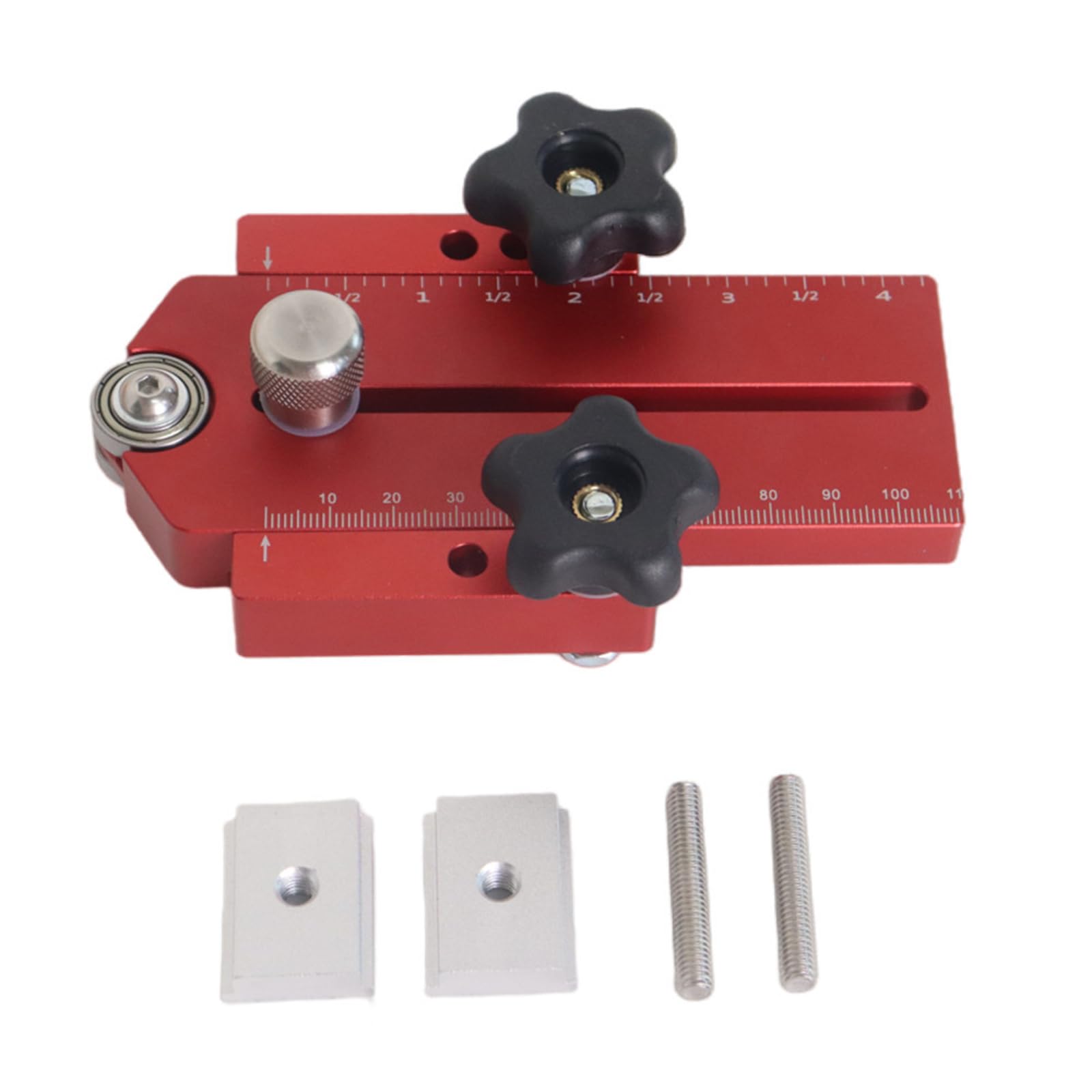 Buxuaaaa Fast Cutting Limit Stop Woodworking Tool With Reversible Roller For Table Improve Efficiency And Accuracy Thinrip Jig Table Jig