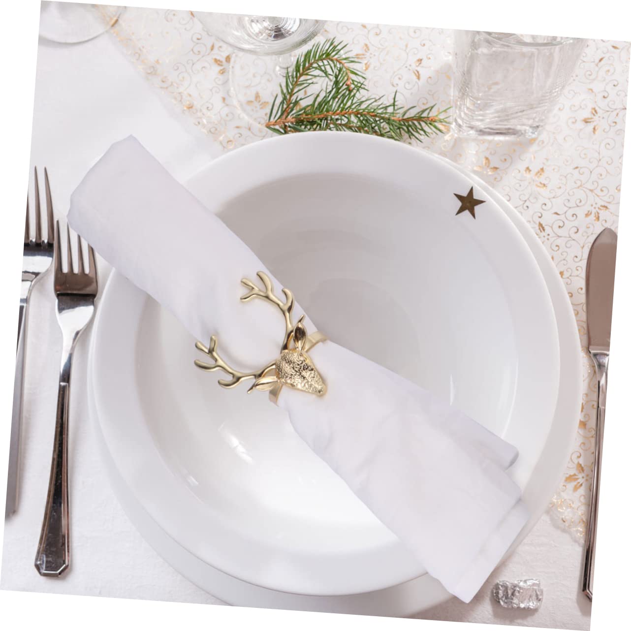 Shsese – Anneaux De Serviette En Forme De Cerf De ... – Grandado