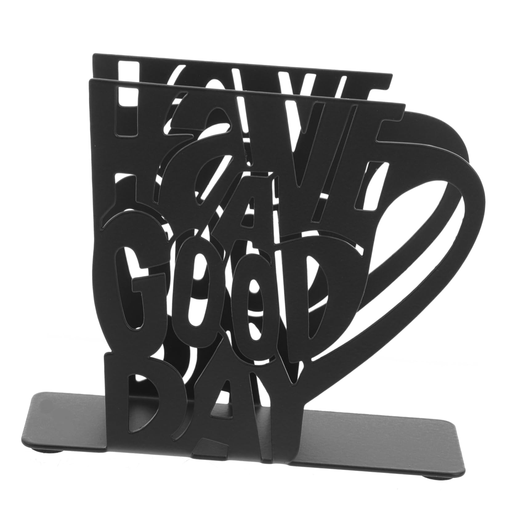Cabilock 5piezas Soporte De Servilletas De Hierro Para Mesa Servilletero Decorativo De Americano Organizador De Servilletas Para Cocina