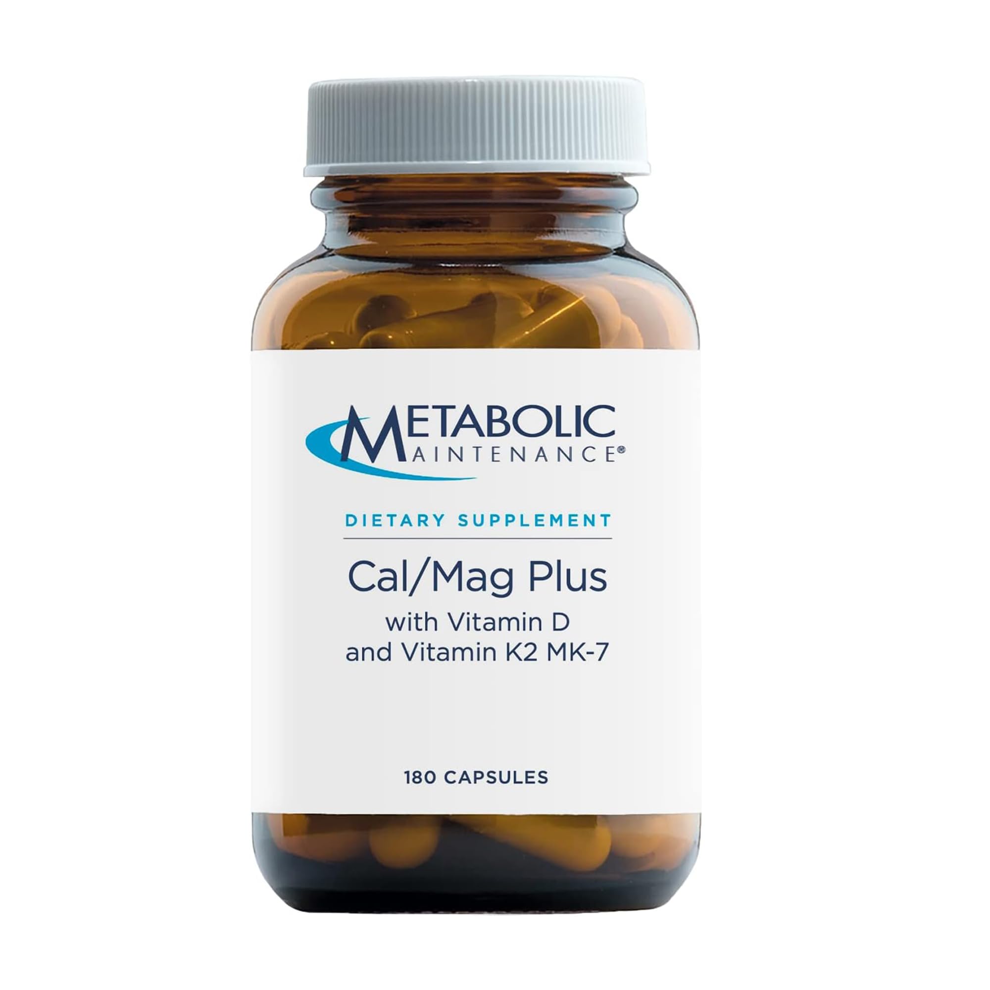 Metabolic Maintenance - Cal/Mag Plus w/Vitamin D & K2 180 caps