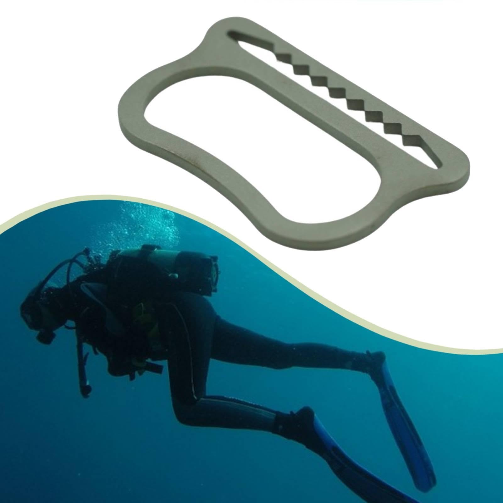 F Fityle Anello per Cintura di zavorra da Immersione Anello da Immersione Attrezzatura Subacquea Antiscivolo Accessorio per attività all'aperto Cinture
