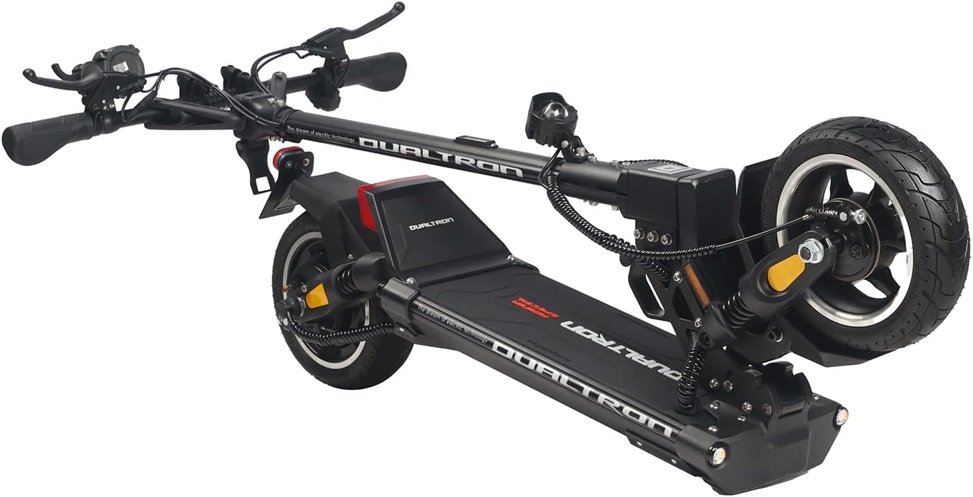 Minimotors - Trottinette Electrique Adulte Dualtron Aminia 52 V / 13 Ah, Moteur 1000W, Autonomie jusqu'à 45km, 25km/h, Rapide puissante et Confortable, Noire