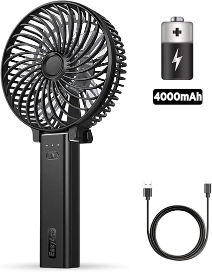 Amazon Co Jp Easyacc 携帯扇風機 手持ち扇風機 ハンディファン 4000mahバッテリー内蔵 最大23時間動作 Usb扇風機 折り畳みスタンド機能 3段階風量調節 卓上扇風機 5枚羽根 Usbファン ミニ 小型 熱中症 暑さ対策 オフィス アウトドア用 東京オリンピック スポーツ観戦 Amazon Co Jp Easyacc 携帯扇風機 手持ち扇風機 ハンディファン 4000mahバッテリー内蔵 最大23時間動作 Usb扇風機 折り畳みスタンド機能 3段階風量調節 卓上扇風機 5枚羽根 Usbファン ミニ 小型 熱中症 暑さ対策 オフィス アウトドア用 東京オリンピック スポーツ観戦