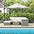 Outsunny Patio Wicker Furniture Set with Cushion, 7 Pieces Outdoor PE Rattan Sectional Sofa with Adjustable Backrest Seat Panel, Acacia Wood Accents, Metal Frame, White