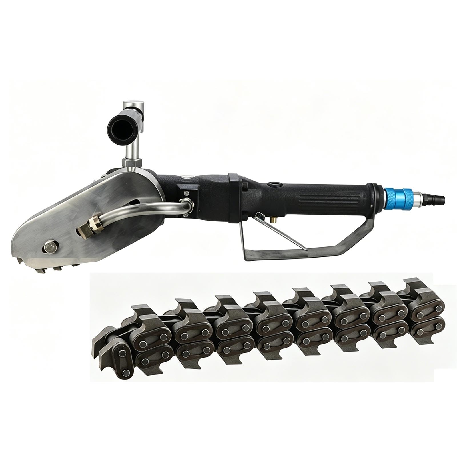 Fcttcd Pneumatic Waste Stripper,paper Trimming Tool, 2500 Rpm, For Corrugated Cardboard Carton Waste Removal Single-claw medium tooth