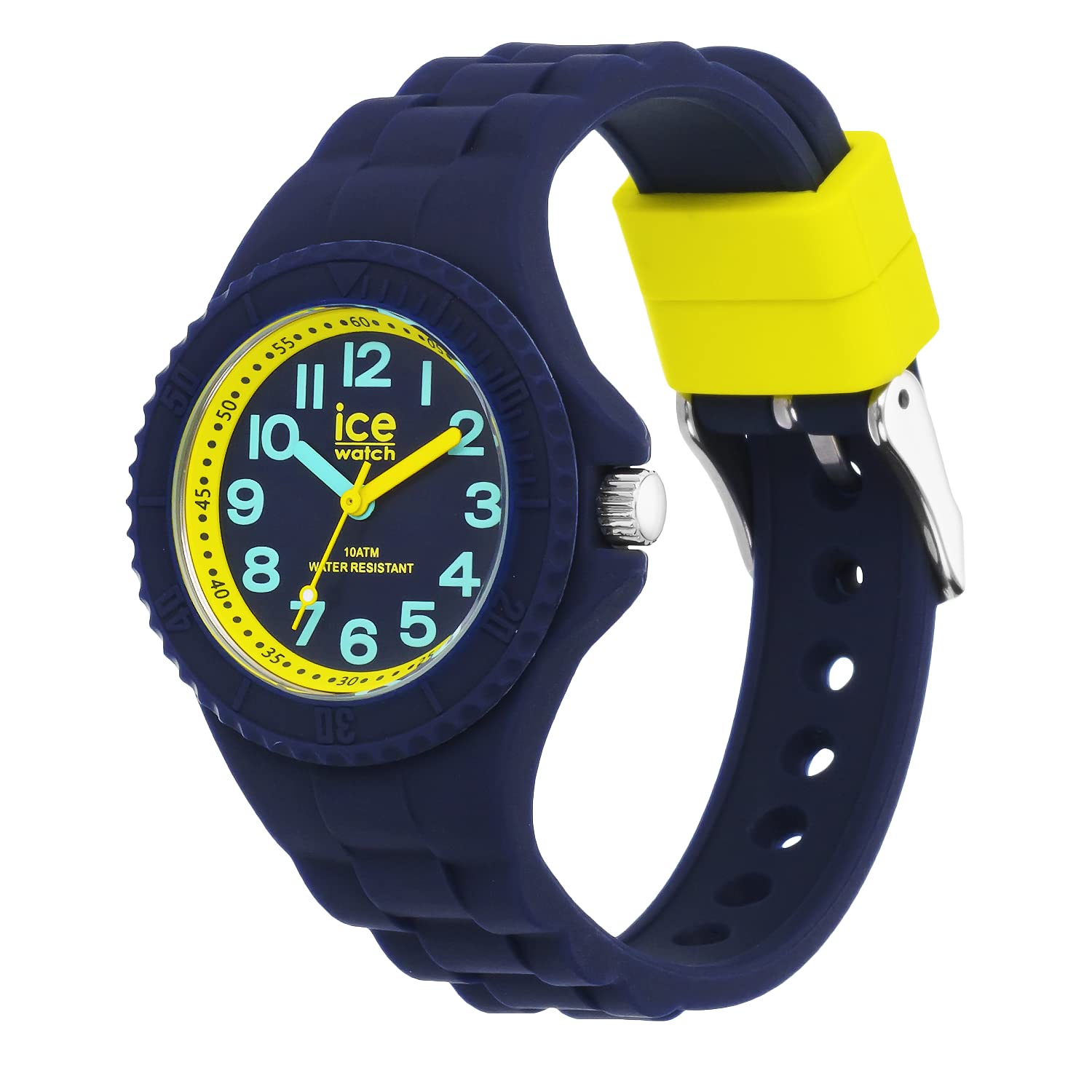 Ice-Watch - ICE hero Dark blue invaders - Blaue Jungenuhr mit Silikonarmband - 020320 (Extra small)