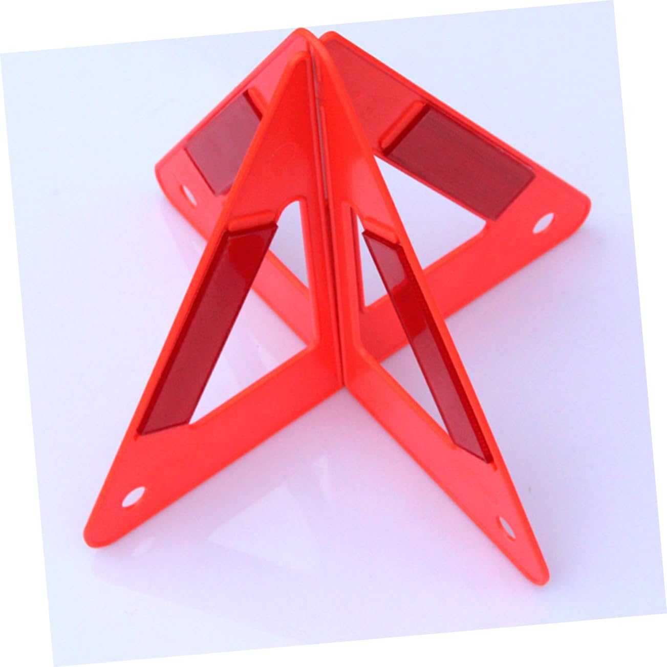 3 piezas Triángulos de Seguridad Reflectantes para Emergencias de Coche de Advertencia Plegables para Inspecciones y Situaciones de Avería Diseño Conveniente para Almacenamiento