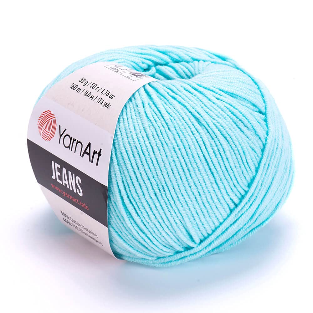 YarnArt Yarn Jeans 50g (76) - Sport Weight - 160m (174yds) - 55% Cotton, 45% Polyester
