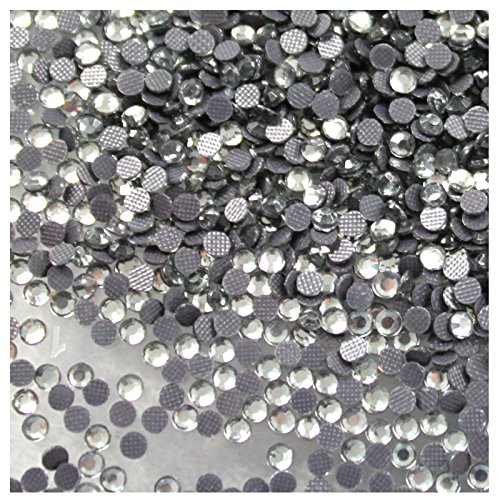 Lot De 500 Strass Thermocollants En Verre Rose Vif - Tailles Mélangées S06, S10, S16, S20 - Pour Tissu, Papier, DIY, Décoration - 2