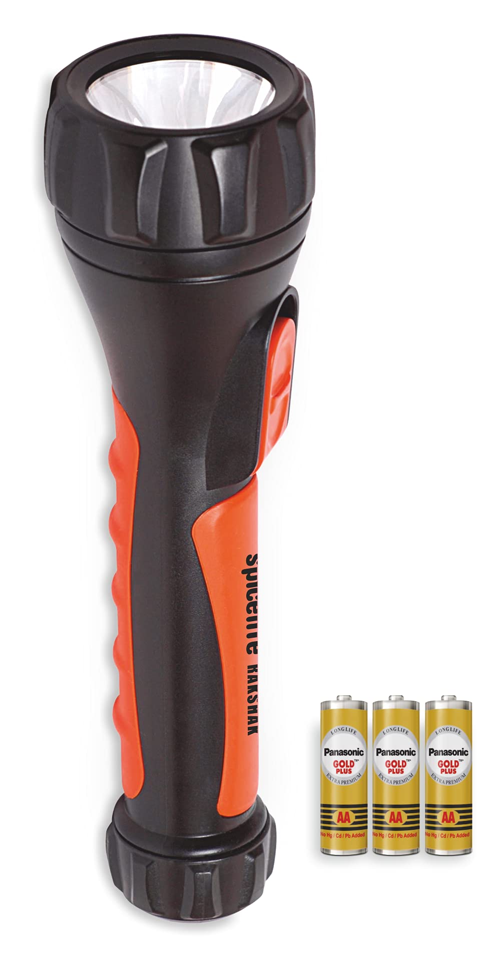 Spicelite RAKSHAK Plastic 1W LED Torch (Black)-Made in India (B0978HG26N) Amazon Price History, Amazon Price Tracker