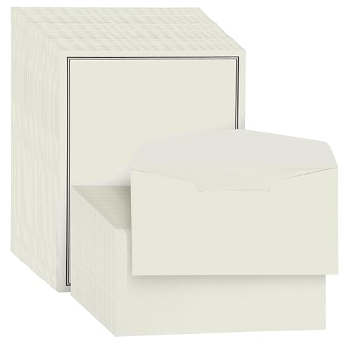 XXINMOH 72 Pieces Stationery Set with Envelopes (48 Paper Sheets
