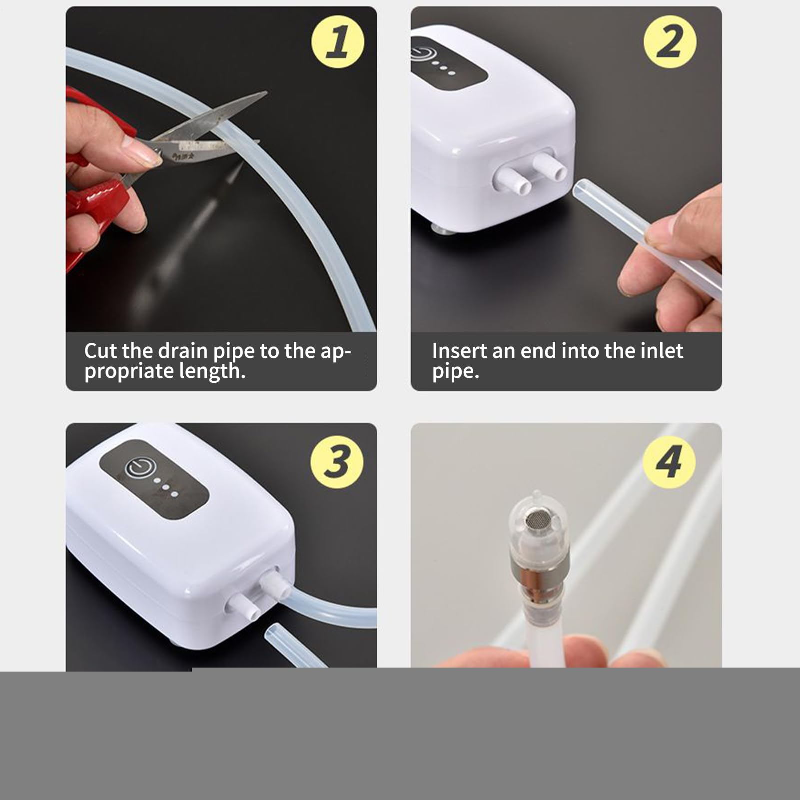 Pompa automatica del vino - Kit di trasferimento per la produzione di birra | Elettronica in silicone ABS con design staccabile, strumento sifone portatile, vinificazione, attrezzatura per la
