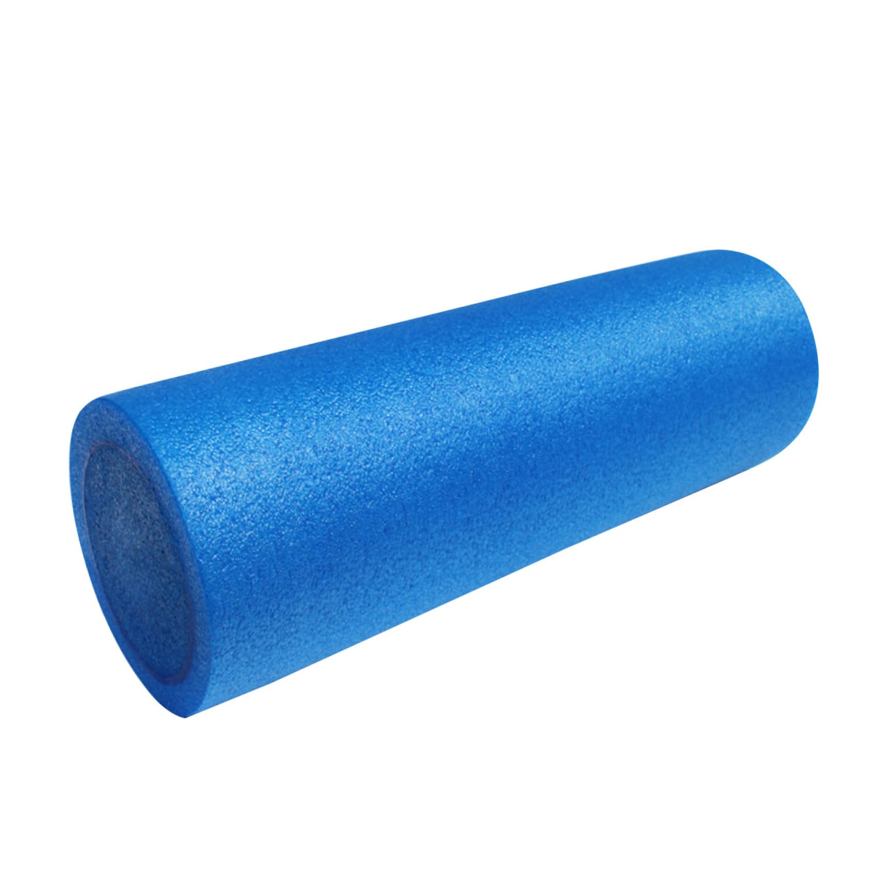 Rodillo de Masaje para Yoga y Fitness de Espuma Azul Eje Exterior de Alta Elasticidad para Mujer, Herramienta de Equilibrio y Recuperación Muscular