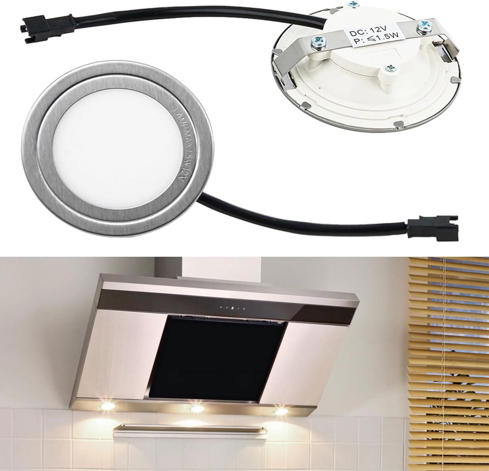 Winflo 2W 12V Energy Saver LED Soft White (Yellow Tone