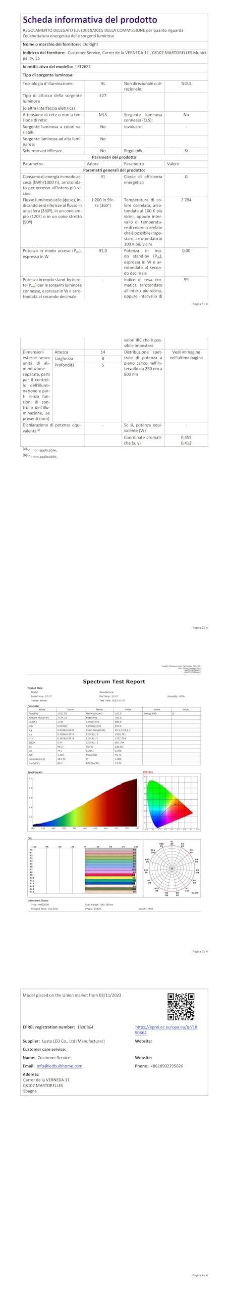 Lampadina Alogena JDD 250W E27 - Satinata, Per Studio Fotografico
