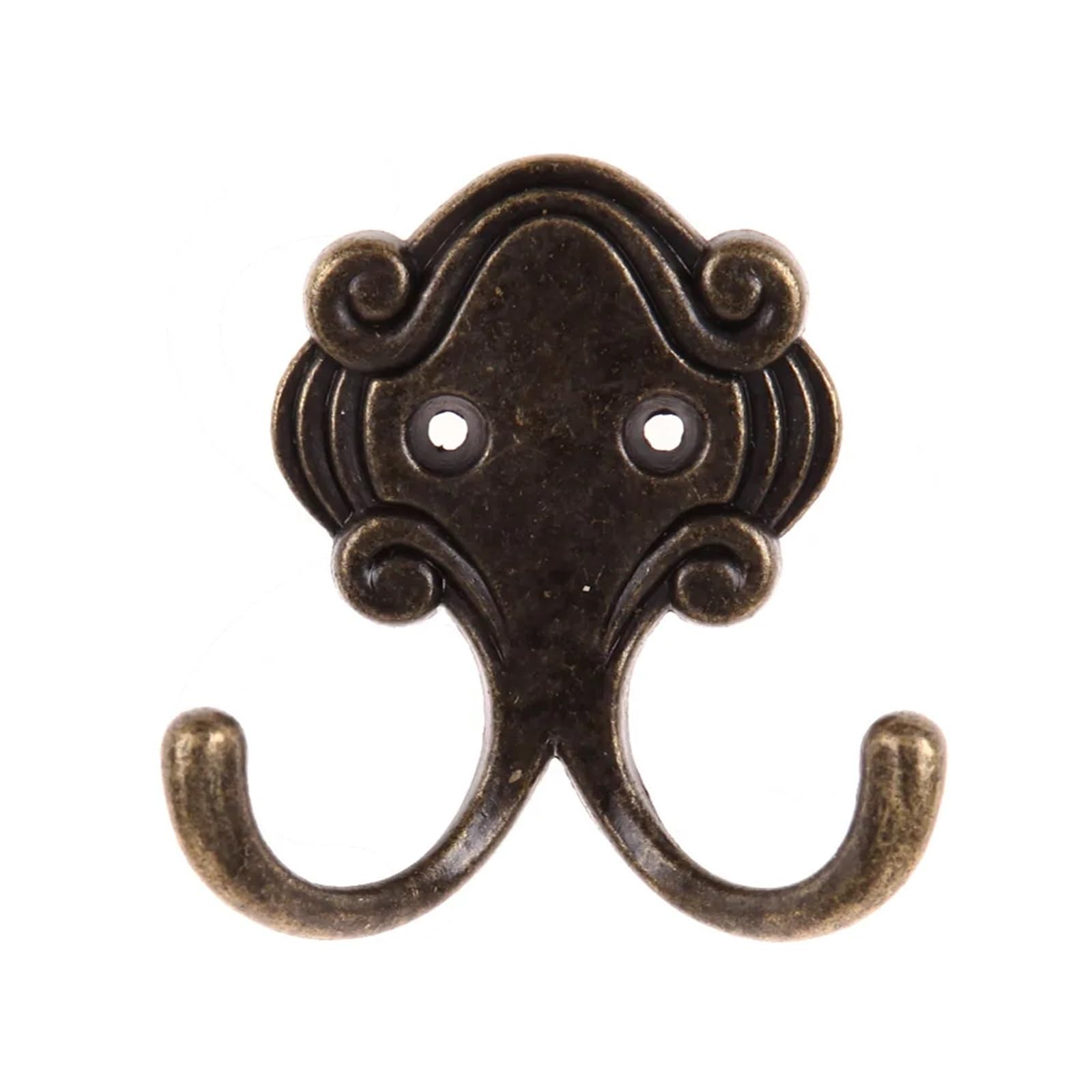 Yusuzh Type 5 10Pcs Vintage Cloth Coat Bag Hat Hanging Hooks Bronze Wall Clothes Hook For Key Towel Bags For Mudroom,Closet(Type 5)
