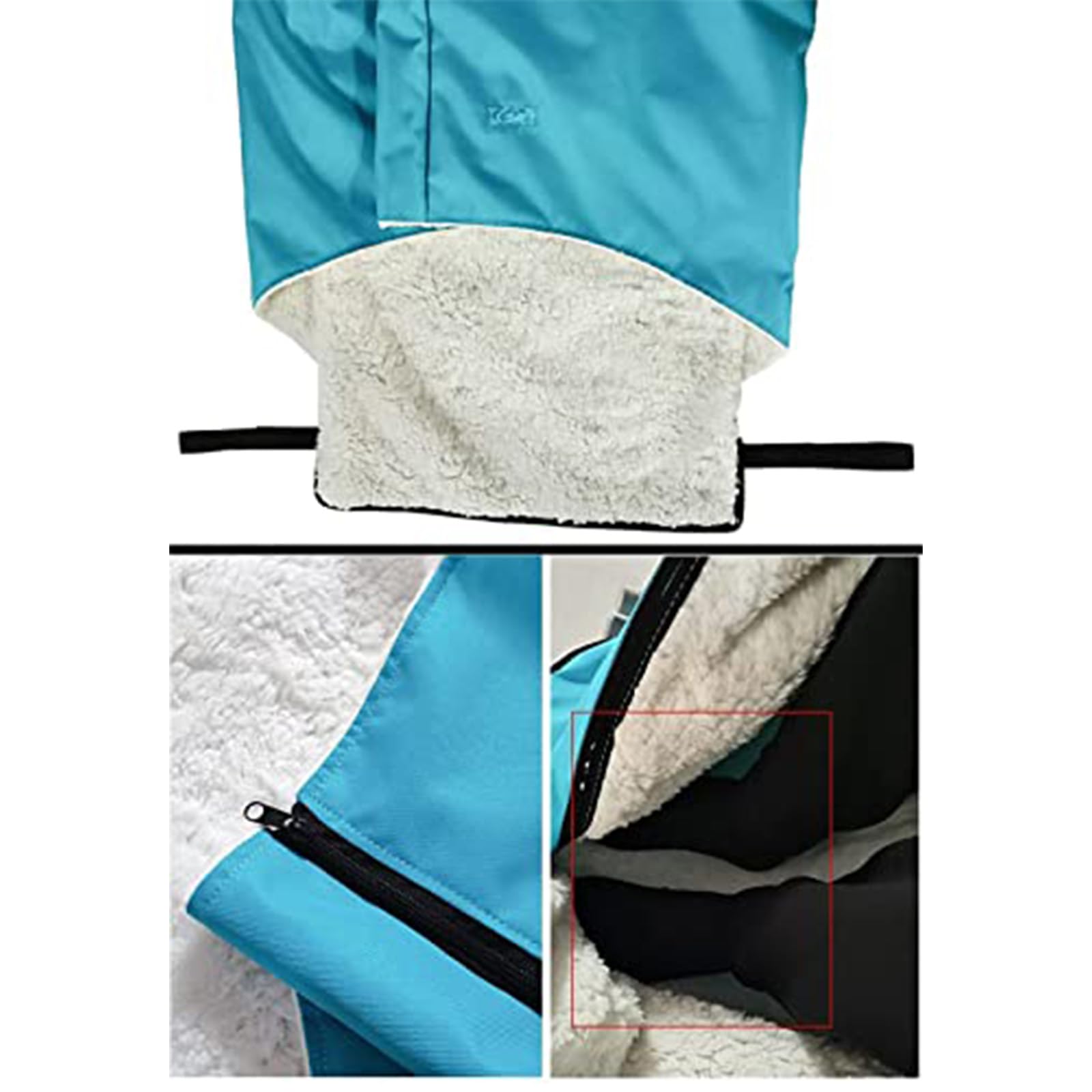 Manta Para Silla De Ruedas Cálida A Prueba De Viento, Saco Para Silla De Ruedas Con Forro Polar, Fundas Para Sillas De Ruedas Con Saco Deslizante Medio Envuelto Siamés, Para Accesorios Para Sillas De