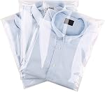 Clear Resealable Cellophane Plastic Bags for Packaging Shirts, Clothing and Products,100 Pcs 12x16 Inches Large Self Sealing Cellophane Bags