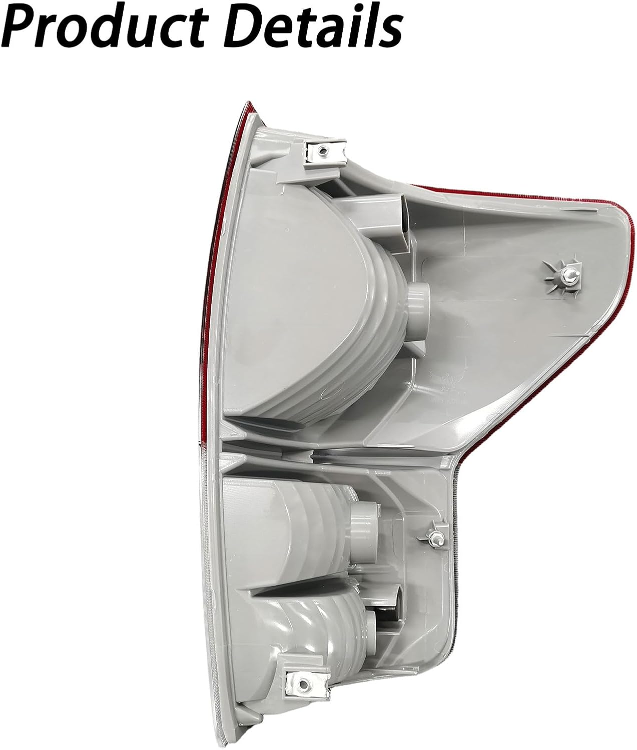Taillight Assembly for 2007 2008 2009 2010 2011 2012 2013 Toyota Tundra OE Style Driver Side Halogen Rear Brake Tail Light Lamp w/Wiring Harness Replacement for TO2801165 TO2800183