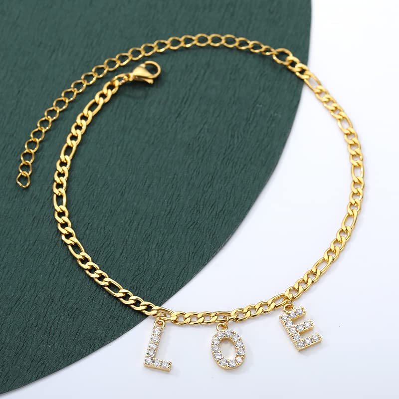 LONGLITER-Personalized-Letter-Ankle-Bracelet-Zircon-Crystal-Custom-Name-Anklets-For-Women-Beach-Anklet-Foot-Chain-Jewelry-Bridesmaid-Gold-9Leters-Jewelry-Gifts