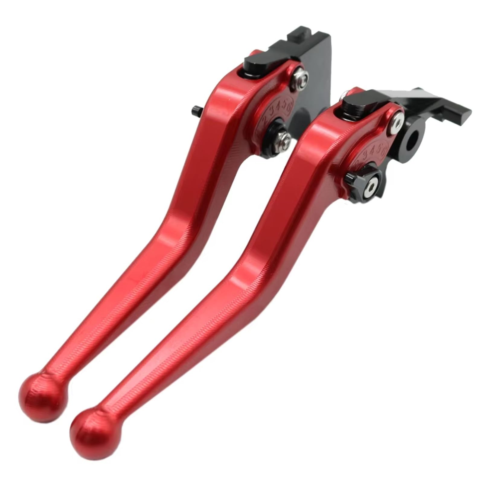 BeiZhengbhD Clutch Lever Handlebar for Kawasaki for Z900 for SE for RS for Z900SE for Z900RS Motorcycle for Adjustable CNC 5D Aluminium Brake Clutch Levers Handle(Red)