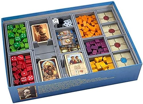 Folded Space Voyages of Marco Polo V2 y Expansions - Insertos para caja de juegos de mesa disponible en Yaxa Costa Rica