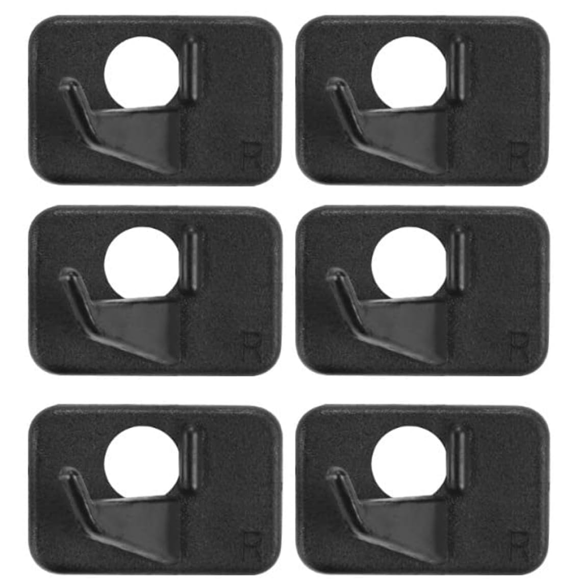 Arrow Rests Plastic Recurve Bow Arrow Pads Patches for Right Hand 6 PCS, Arrow Rests